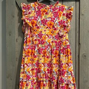 Floral Dress - Pink and Yellow
Super cute boutique dress WITH pockets!!